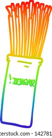 dibujo de una caricatura de trigo