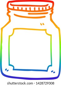 dibujo de línea de gradiente de arco de almacenamiento de caricaturas