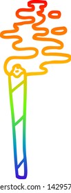 rainbow gradient line drawing of a cartoon medical joint