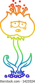 dibujo de una flor de dibujos animados adorable