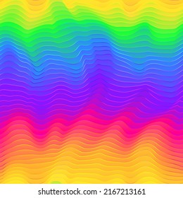 Rainbow gradient line. Seamless texture