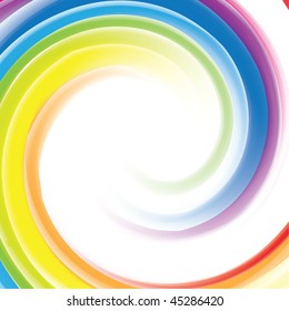 Rainbow gradient mesh background with place for text for business artwork