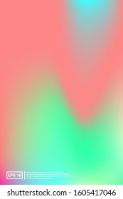 Rainbow, Gradient, Mesh Banner. Soft color. Multicolor Screen Iridescent, Web, Mesh Design. Bright, Neon, Trend Background. For Web Applications, Mobiles, Screen Template.