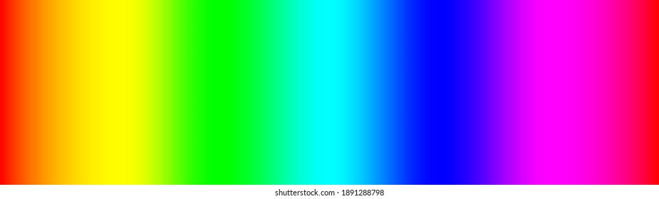 Rainbow gradient  Multicolored ultrawide vector illustration 