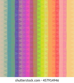 Rainbow gradient polygonal abstract background