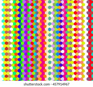 Rainbow gradient polygonal abstract background