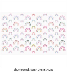 
Rainbow graphic illustration. Used for printing on walls, pillows, children's interior decorations, baby clothes and clothes, greeting cards, vectors and more