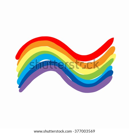 Download Rainbow Hand Drawn Vector Illustration Stock Vector ...