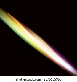 Rainbow highlights on a light background.Glare or reflection from water and glass.Glittering  particles for social media backgrounds, product presentations, photo shots.