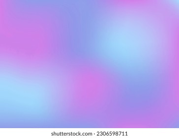 Rainbow Hologram Gradient Vector Background. Luxury Trendy Tender Pearlescent Glam Overlay. Rainbow Holographic Princess, Fairytale, Cute Girlie Texture. Unicorn Fairy Tale Neon Hologram Gradient 
