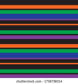 Rainbow Horizontal striped seamless pattern background suitable for fashion textiles, graphics