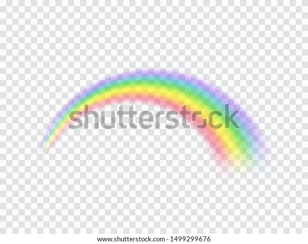 Vector de stock (libre de regalías) sobre Icono arco iris aislado en