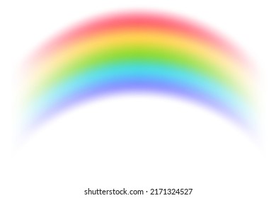 Rainbow icon isolated on white background