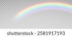 Rainbow icon, rainbow.Raindrops on transparent background. Storm with rain and white cloud isolated on transparent background. Downpour, hail rainy weather. png