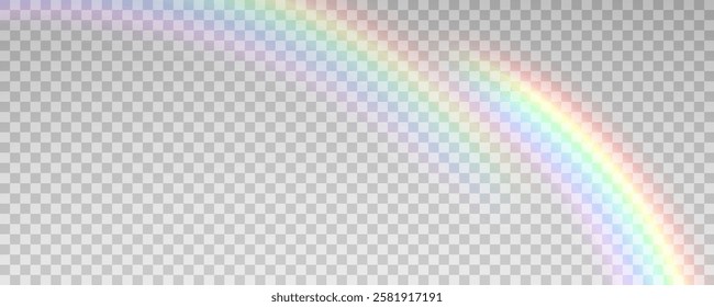 Rainbow icon, rainbow.Raindrops on transparent background. Storm with rain and white cloud isolated on transparent background. Downpour, hail rainy weather. png