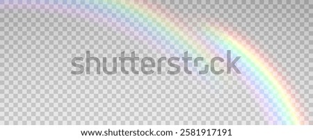 Rainbow icon, rainbow.Raindrops on transparent background. Storm with rain and white cloud isolated on transparent background. Downpour, hail rainy weather. png