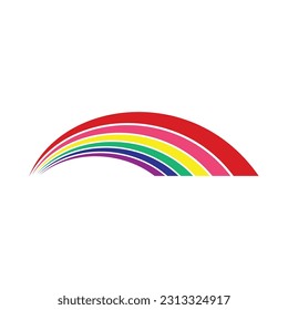 rainbow icon vector illustration design