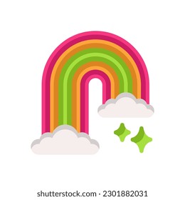 rainbow icon for your website, mobile, presentation, and logo design.