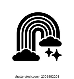 rainbow icon for your website, mobile, presentation, and logo design.
