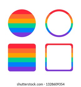 rainbow icon,rainbow frame,rainbow apps icon,rainbow logo