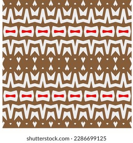 Vector arcoiris ~ fondo sin soldadura. Diseño tribal para moda, alfombra, fondo, batik, papel pintado, ropa, envoltura, falda.