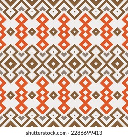 Rainbow ikat vector ~ seamless background.Tribal design for fashion,carpet, background, batik, wallpaper, clothing, wrapping, skirt.