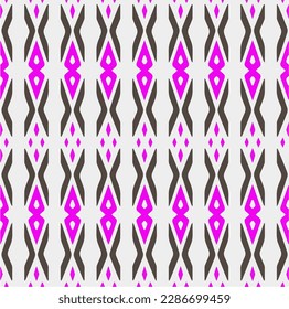 Rainbow ikat vector ~ seamless background.Tribal design for fashion,carpet, background, batik, wallpaper, clothing, wrapping, skirt.
