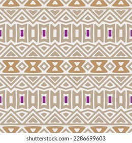 Rainbow ikat vector ~ seamless background.Tribal design for fashion,carpet, background, batik, wallpaper, clothing, wrapping, skirt.