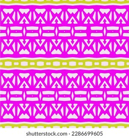 Rainbow ikat vector ~ seamless background.Tribal design for fashion,carpet, background, batik, wallpaper, clothing, wrapping, skirt.