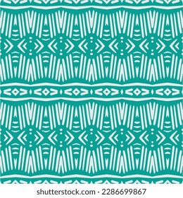 Rainbow ikat vector ~ seamless background.Tribal design for fashion,carpet, background, batik, wallpaper, clothing, wrapping, skirt.