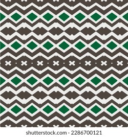 Rainbow ikat vector ~ seamless background.Tribal design for fashion,carpet, background, batik, wallpaper, clothing, wrapping, skirt.