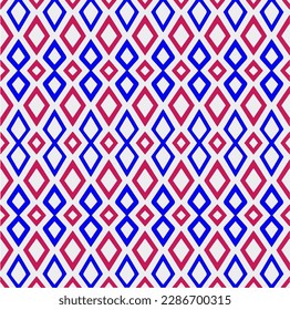 Rainbow ikat vector ~ seamless background.Tribal design for fashion,carpet, background, batik, wallpaper, clothing, wrapping, skirt.