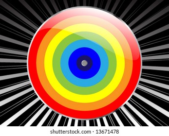 Ilustración del arco iris