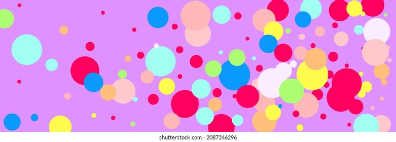 Rainbow Indigo Yellow Color Red Children Composition. Pink White Blue Play Pastel Print. Vibrant Circles Green Orange Children Purple Illustration. Multicolor Dark Kids Bright Mint Wallpaper.