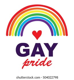 Gay pride text Images, Stock Photos & Vectors | Shutterstock