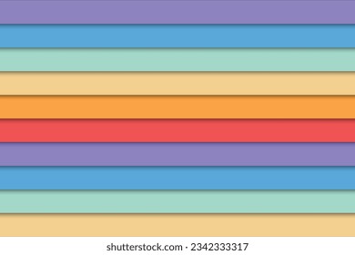 Rainbow layer paper texture background