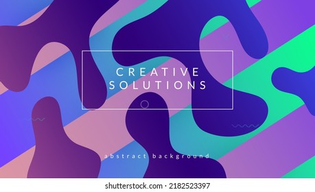 Rainbow Layout. Bright Page. Flow Landing Page. Geometric Shape. Purple Trendy Design. Fluid Texture. Spectrum Backdrop. 3d Modern Cover. Lilac Rainbow Layout