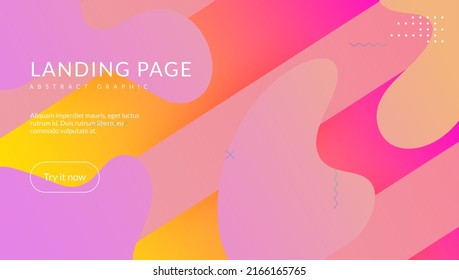 Rainbow Layout. Vibrant Paper. Flat Landing Page. Color Abstract Flyer. Neon Background. Purple Mobile Poster. Colorful Template. Geometric Journal. Violet Rainbow Layout