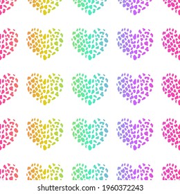 Rainbow Leopard Print Vector Art, Icons, and Graphics for Free Download