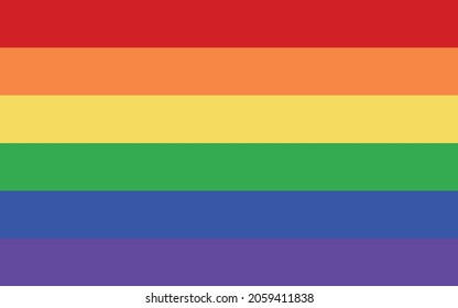 rainbow lgbt flag background vector