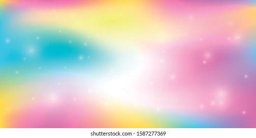 Rainbow light abstract background vector