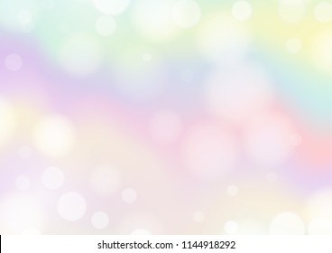 Rainbow light background