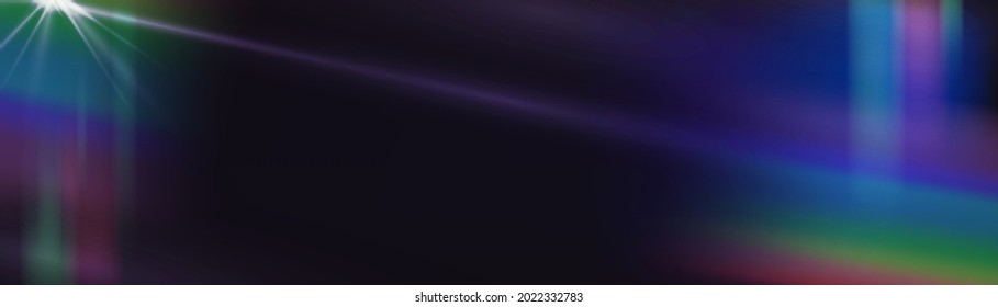 Rainbow light flare effect collection. 3d diamond sparkles, realistic rainbow crystal backgrounds, prism lights, vector design elements