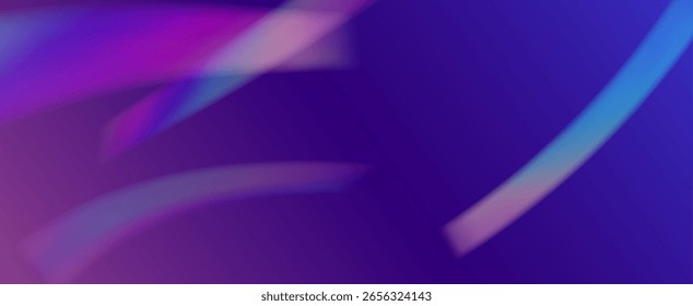 Prisma de fuga de luz de arco iris. Fondo de prisma iridiscente.  El Vector Estalló Con Un Filtrar De Luz Solar, Un Efecto De Desenfoque Y Un Haz De Cámara Brillante. Efecto de fuga de luz de cristal.