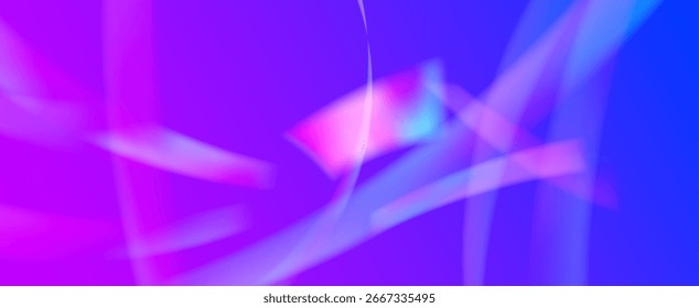 Rainbow Light Leak Prism. Iridescent Prism Background.  Glitter Ray And Diamond Gradient With Glow Overlay On Transparent Film. Crystal  Light Leak Effect.