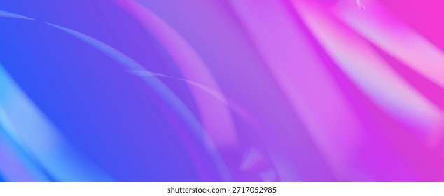 Rainbow Light Leak Prism. Iridescent Prism Background.  Lens Streaks On A Holographic Overlay With Abstract Glare And Sunlight. Crystal  Light Leak Effect.