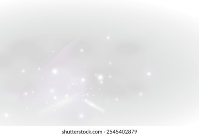 Regenbogen leicht und weißer Staub. Der Kristall schimmert mit einem Regenbogeneffekt. Hintergrund mit Bokeh-Lichteffekt png. Wunderschöne Weihnachten glühenden Staub Hintergrund.