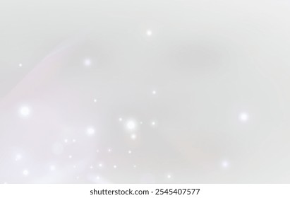 Rainbow light and white dust. The crystal shimmers with a rainbow effect. Background with bokeh light effect png. Gorgeous Christmas glowing dust background.