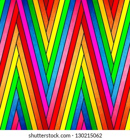Rainbow lines abstract vector background