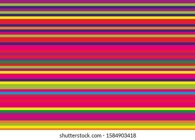 Rainbow lines in beautiful style on colorful background. Trendy wallpaper. Bright backdrop. Artistic design. Wallpaper pattern.